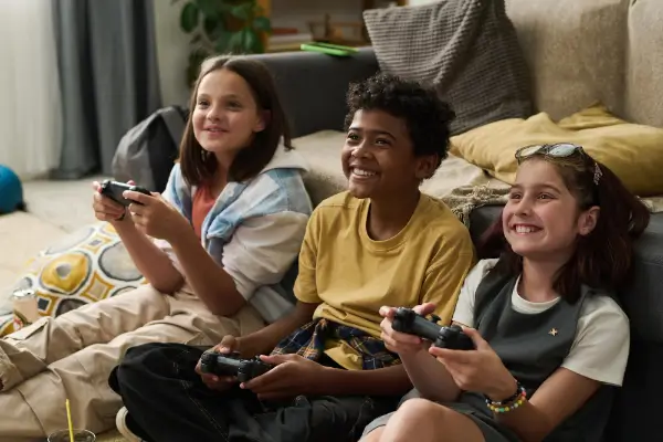 Children Playing Games